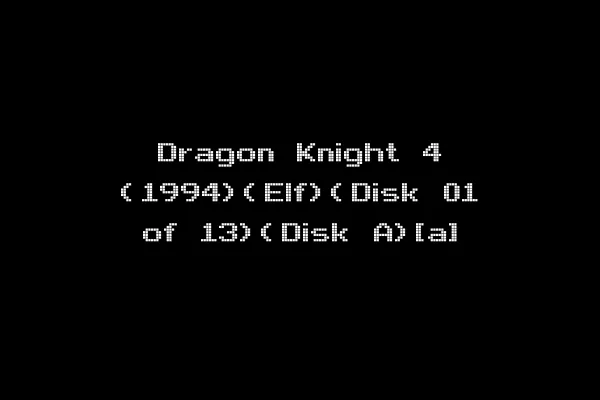 Dragon Knight 4 (1994)(Elf)(Disk 01 of 13)(Disk A)[a]