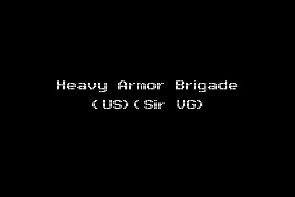 Heavy Armor Brigade (US)(Sir VG)