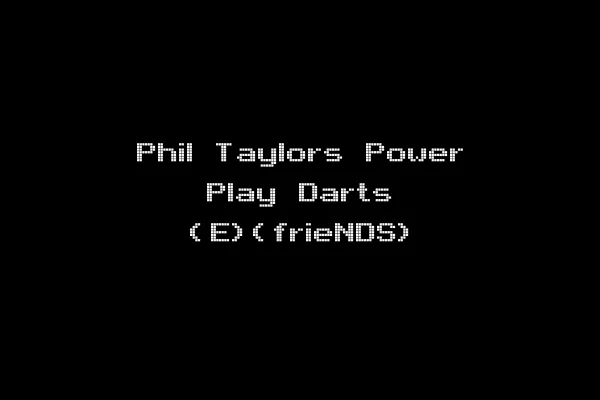 Phil Taylors Power Play Darts (E)(frieNDS)