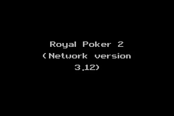 Royal Poker 2 (Network version 3.12)