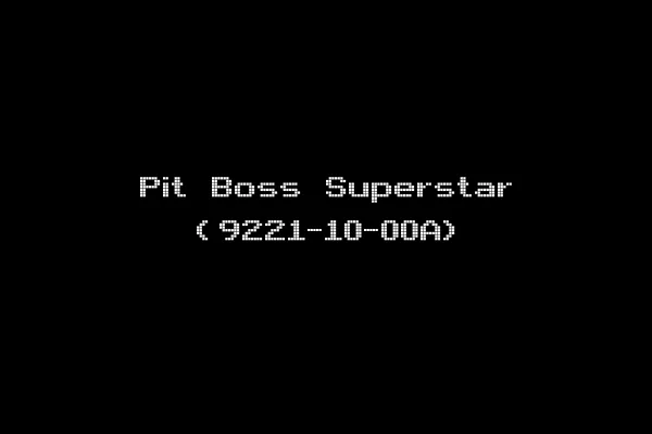 Pit Boss Superstar (9221-10-00A)