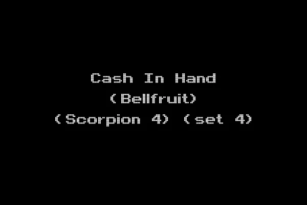 Cash In Hand (Bellfruit) (Scorpion 4) (set 4)
