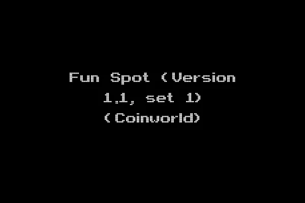 Fun Spot (Version 1.1, set 1) (Coinworld)