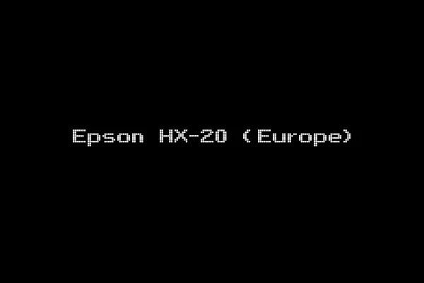 Epson HX-20 (Europe)