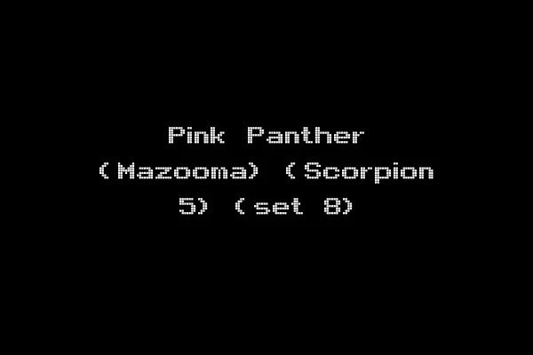 Pink Panther (Mazooma) (Scorpion 5) (set 8)