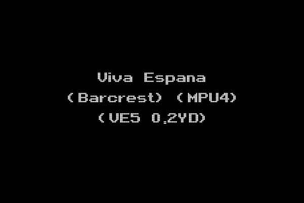 Viva Espana (Barcrest) (MPU4) (VE5 0.2YD)