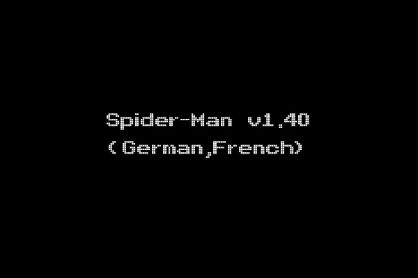 Spider-Man v1.40 (German,French)