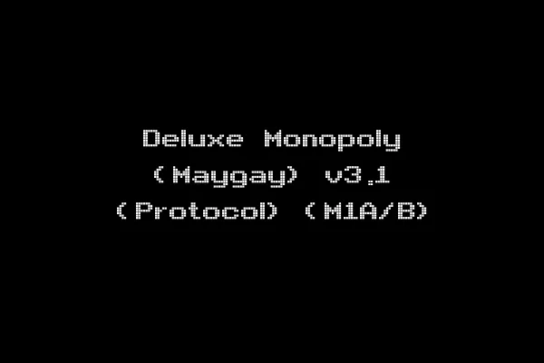 Deluxe Monopoly (Maygay) v3.1 (Protocol) (M1A/B)