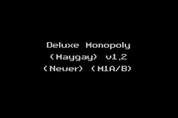Deluxe Monopoly (Maygay) v1.2 (Newer) (M1A/B)