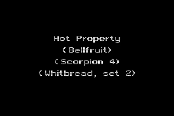Hot Property (Bellfruit) (Scorpion 4) (Whitbread, set 2)