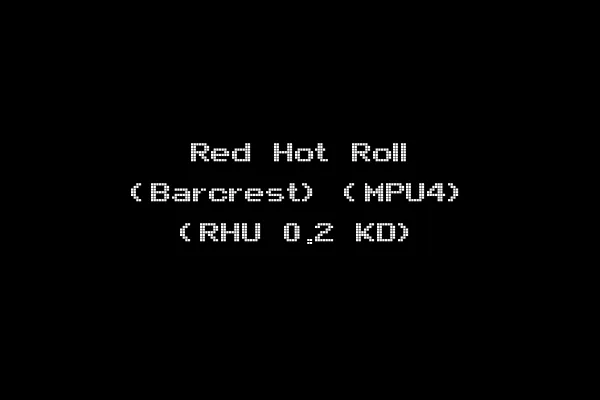 Red Hot Roll (Barcrest) (MPU4) (RHU 0.2 KD)