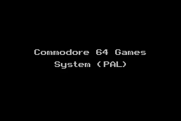 Commodore 64 Games System (PAL)