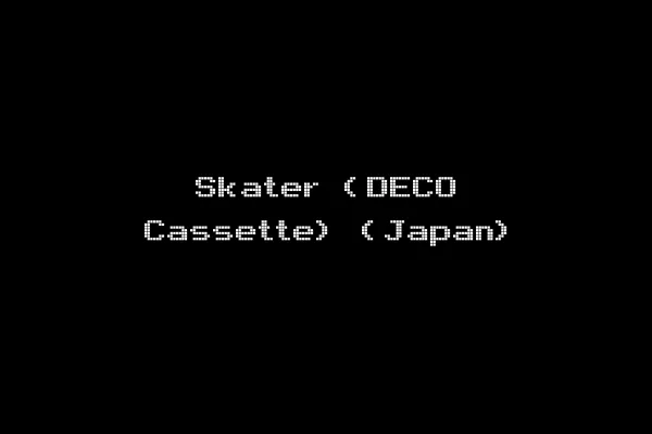 Skater (DECO Cassette) (Japan)