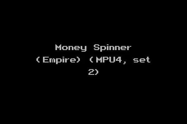 Money Spinner (Empire) (MPU4, set 2)