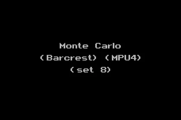 Monte Carlo (Barcrest) (MPU4) (set 8)