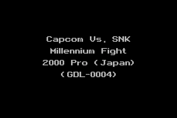 Capcom Vs. SNK Millennium Fight 2000 Pro (Japan) (GDL-0004)