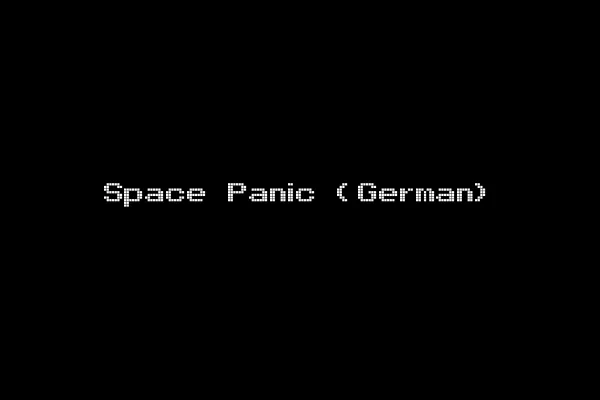 Space Panic (German)
