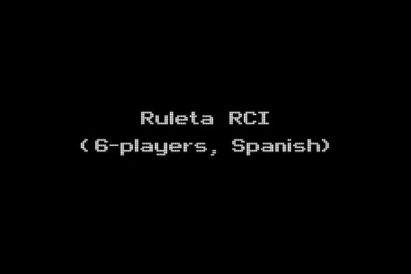 Ruleta RCI (6-players, Spanish)