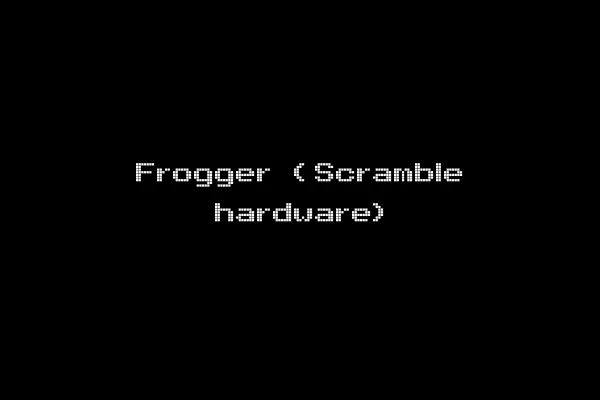 Frogger (Scramble hardware)