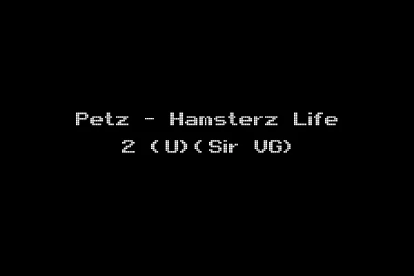 Petz - Hamsterz Life 2 (U)(Sir VG)