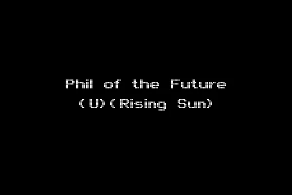 Phil of the Future (U)(Rising Sun)