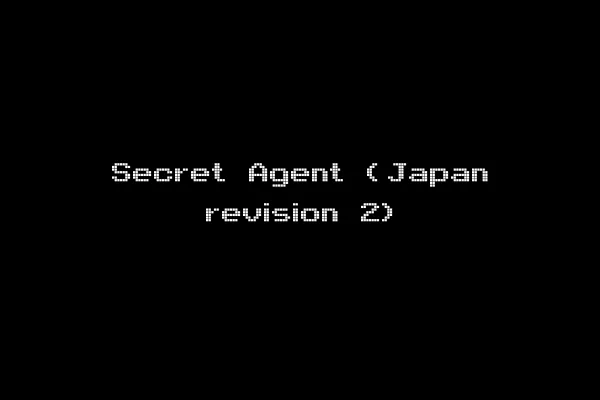 Secret Agent (Japan revision 2)