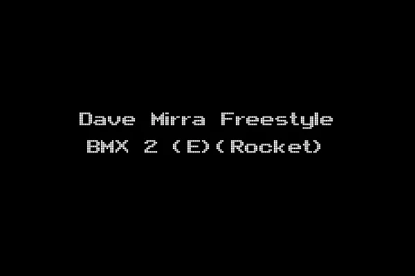 Dave Mirra Freestyle BMX 2 (E)(Rocket)