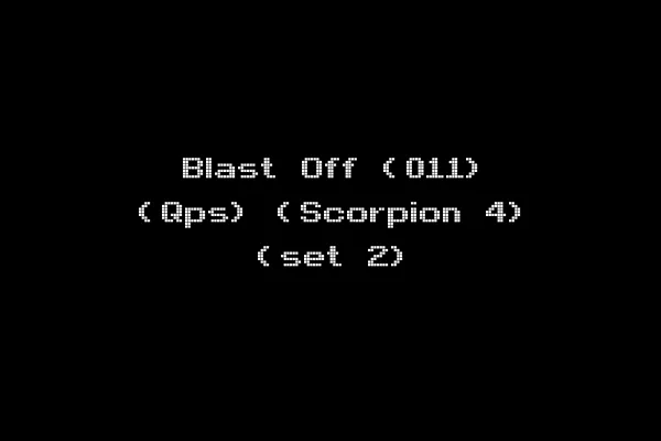 Blast Off (011) (Qps) (Scorpion 4) (set 2)