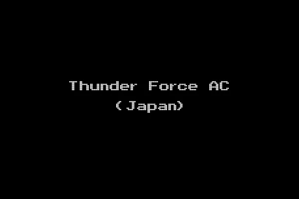 Thunder Force AC (Japan)