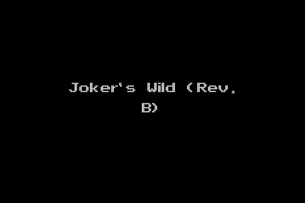 Joker's Wild (Rev. B)