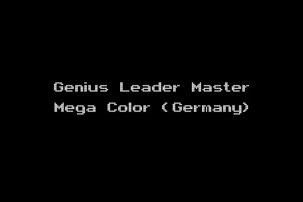 Genius Leader Master Mega Color (Germany)