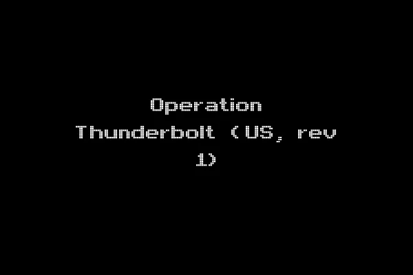 Operation Thunderbolt (US, rev 1)