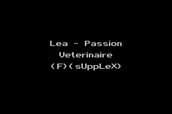 Lea - Passion Veterinaire (F)(sUppLeX)