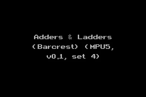 Adders & Ladders (Barcrest) (MPU5, v0.1, set 4)