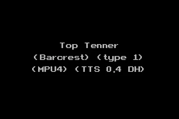 Top Tenner (Barcrest) (type 1) (MPU4) (TTS 0.4 DH)