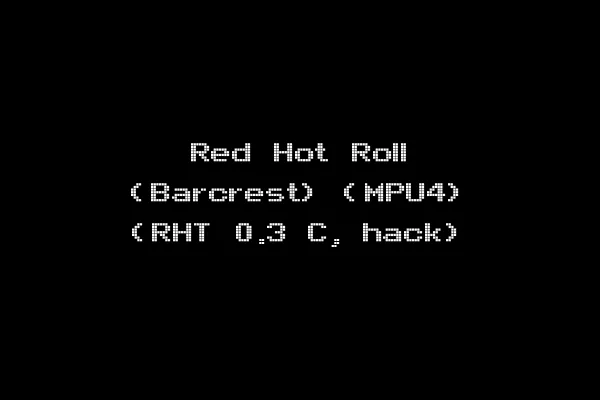 Red Hot Roll (Barcrest) (MPU4) (RHT 0.3 C, hack)
