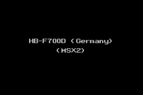 HB-F700D (Germany) (MSX2)