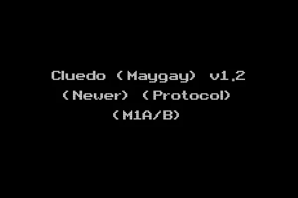 Cluedo (Maygay) v1.2 (Newer) (Protocol) (M1A/B)