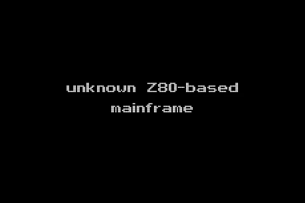 unknown Z80-based mainframe