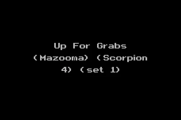 Up For Grabs (Mazooma) (Scorpion 4) (set 1)