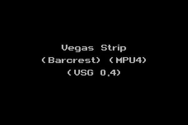 Vegas Strip (Barcrest) (MPU4) (VSG 0.4)