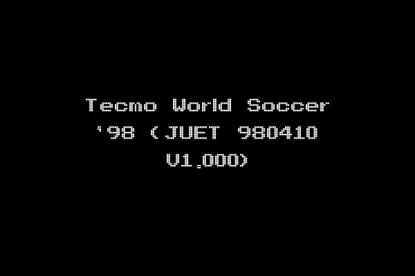 Tecmo World Soccer '98 (JUET 980410 V1.000)
