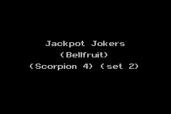 Jackpot Jokers (Bellfruit) (Scorpion 4) (set 2)