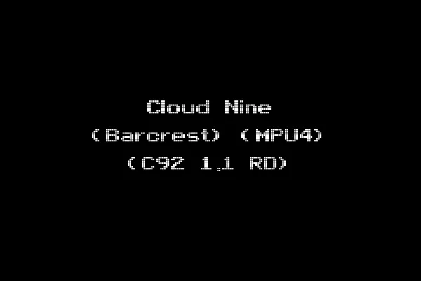 Cloud Nine (Barcrest) (MPU4) (C92 1.1 RD)