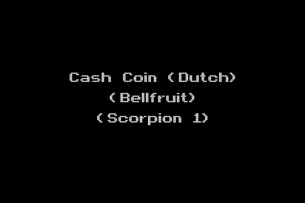 Cash Coin (Dutch) (Bellfruit) (Scorpion 1)