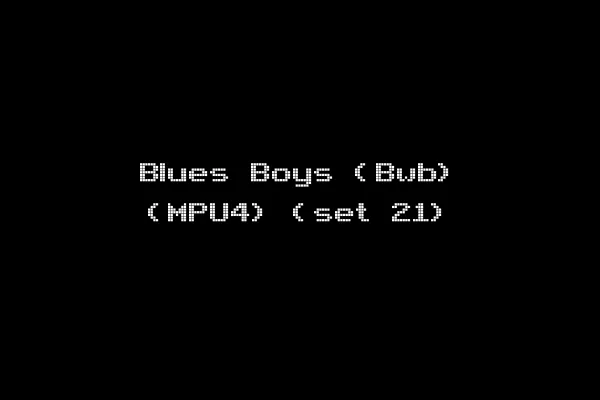 Blues Boys (Bwb) (MPU4) (set 21)