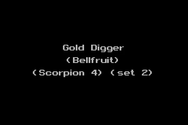 Gold Digger (Bellfruit) (Scorpion 4) (set 2)