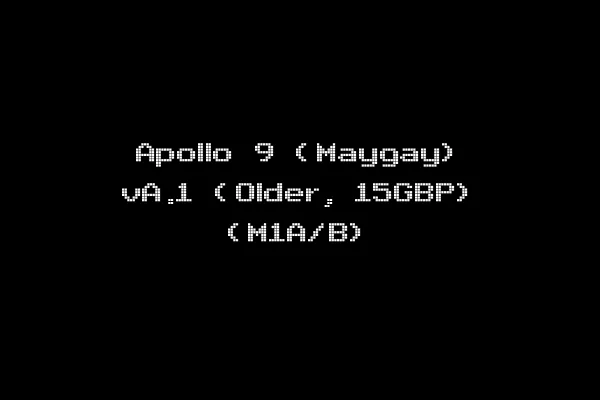 Apollo 9 (Maygay) vA.1 (Older, 15GBP) (M1A/B)