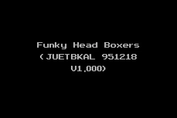 Funky Head Boxers (JUETBKAL 951218 V1.000)