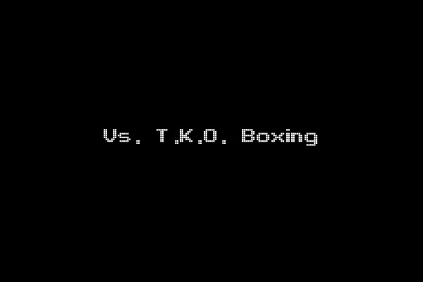 Vs. T.K.O. Boxing